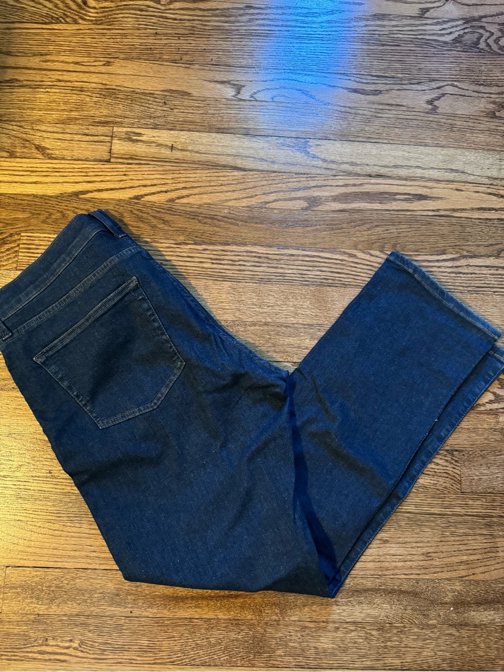J. Crew Men's 770 Jeans in Dark Blue Denim - 34/30
